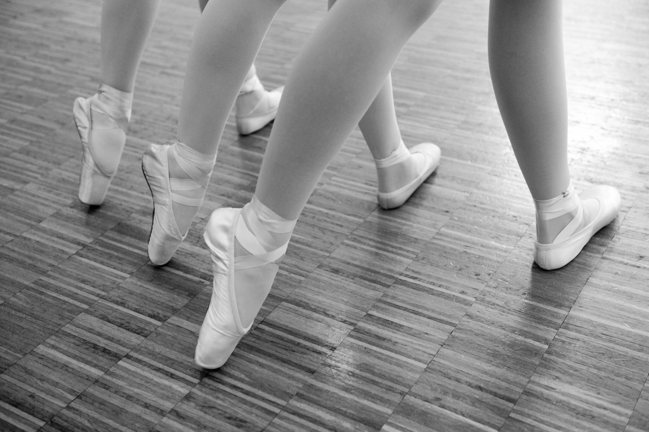 Spitzenschuhe Point shoes